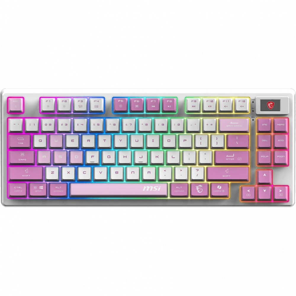 Клавиатура MSI Forge GK600 Violet S11-43RUQ01-HH9 Беспроводная, Bluetooth - миниатюра 5