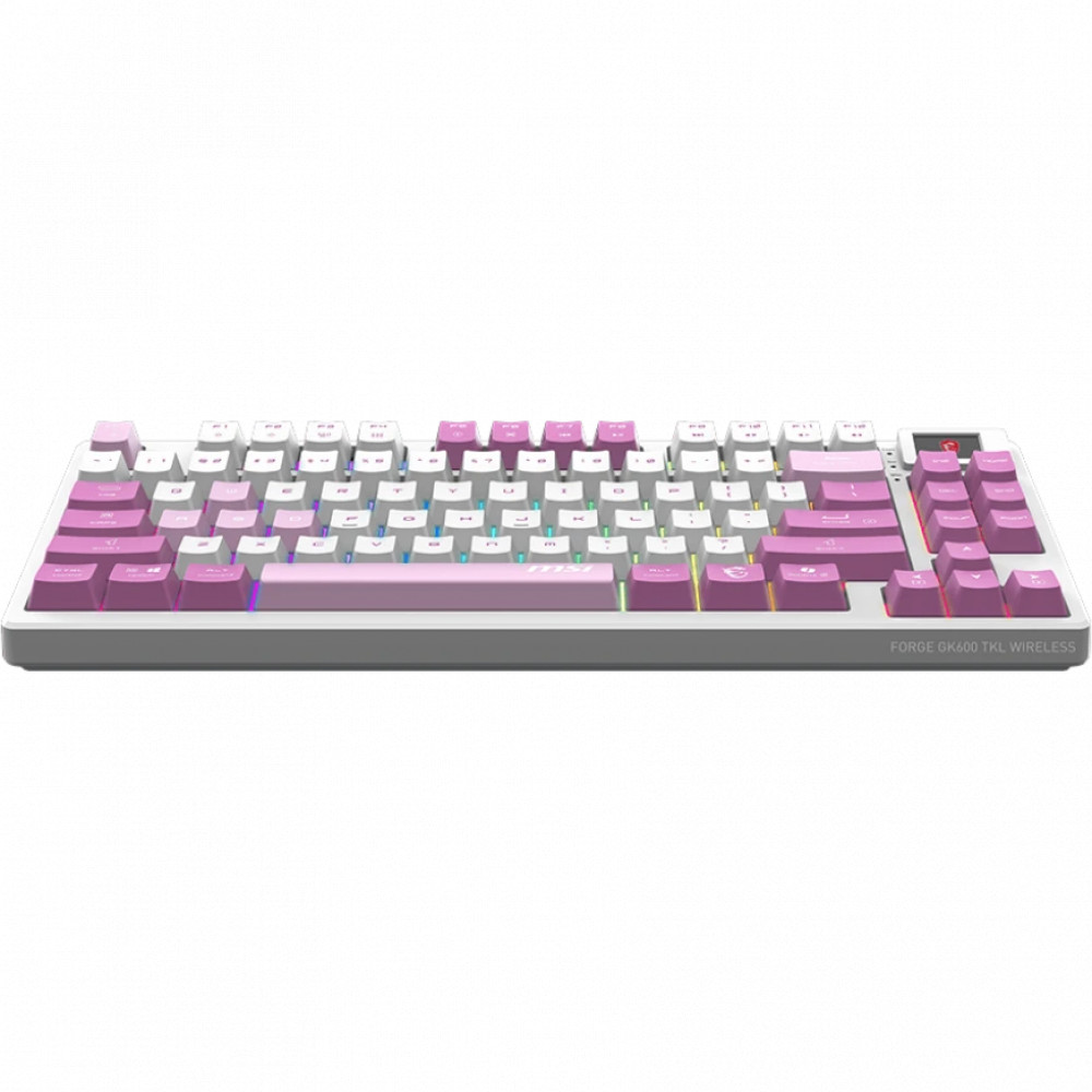 Клавиатура MSI Forge GK600 Violet S11-43RUQ01-HH9 Беспроводная, Bluetooth - миниатюра 8