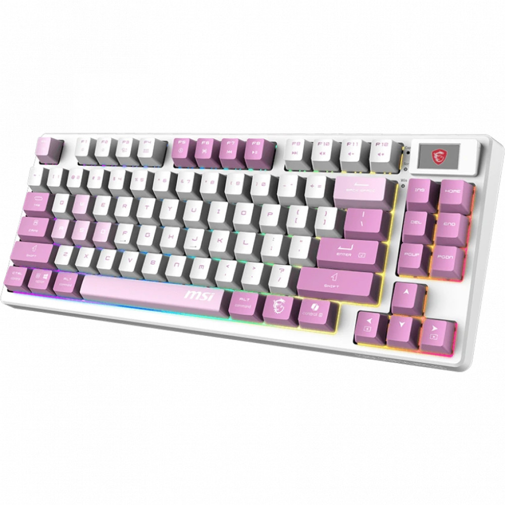 Клавиатура MSI Forge GK600 Violet S11-43RUQ01-HH9 Беспроводная, Bluetooth - миниатюра 7