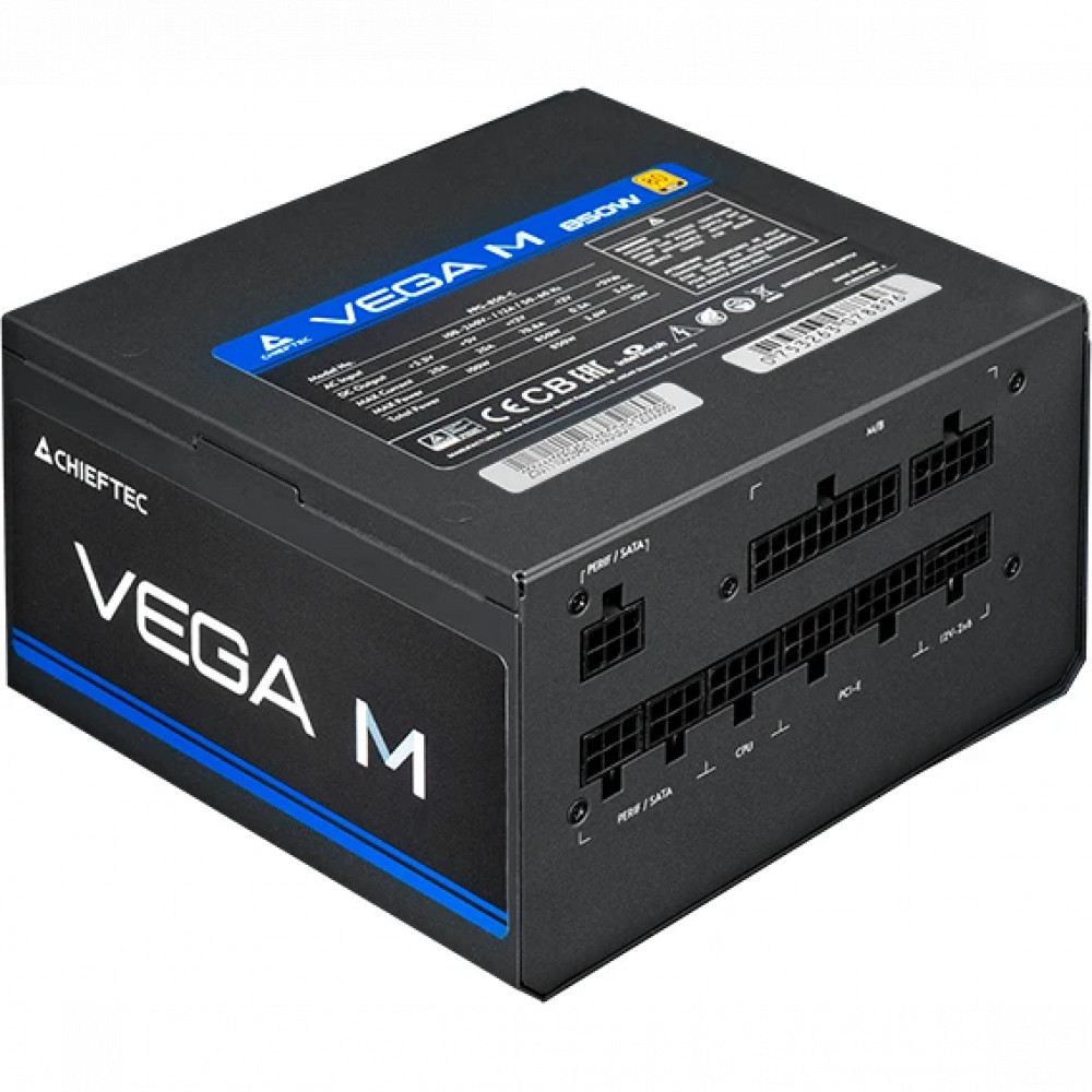 Блок питания Chieftec Vega M PPG-850-C 850 Вт - миниатюра 9