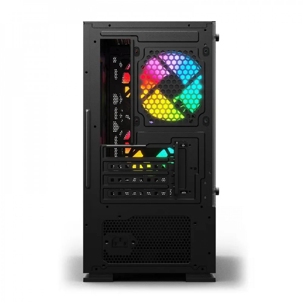 Корпус Wintek Shadow 701-B TG Black SHADOW 701-B TG Mini-Tower - миниатюра 10