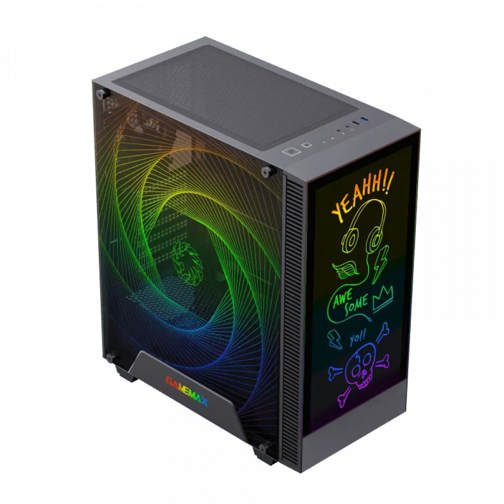 Корпус GameMax Kreator (MFG.A3612) Black KREATOR (MFG.A3612) BLACK Mid-Tower - миниатюра 9