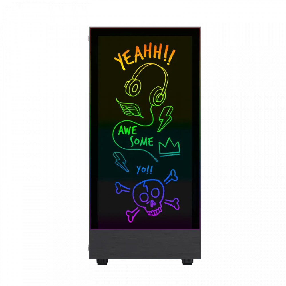 Корпус GameMax Kreator (MFG.A3612) Black KREATOR (MFG.A3612) BLACK Mid-Tower - миниатюра 8
