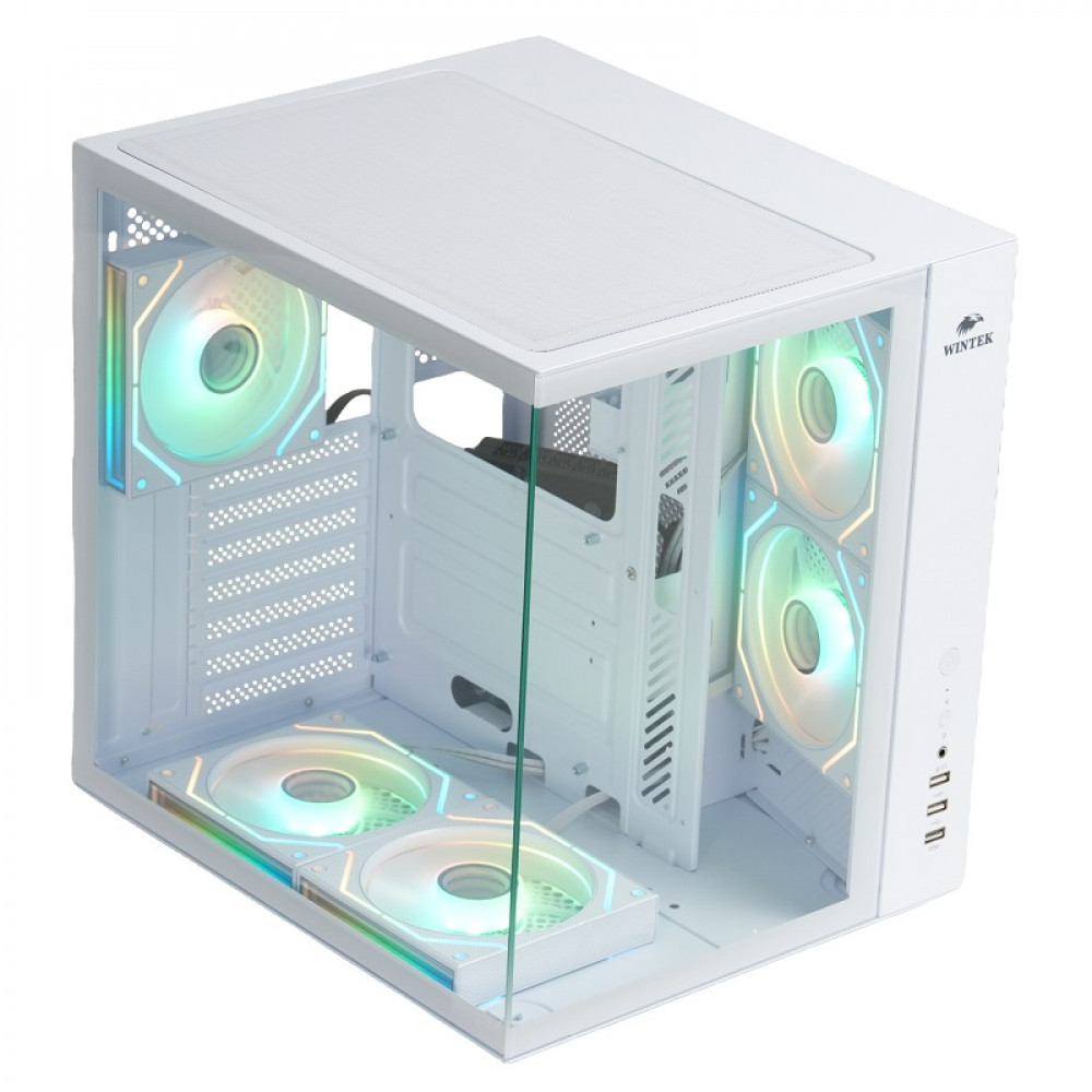 Корпус Wintek Cube Pro V909-W TG Mid-Tower - миниатюра 5
