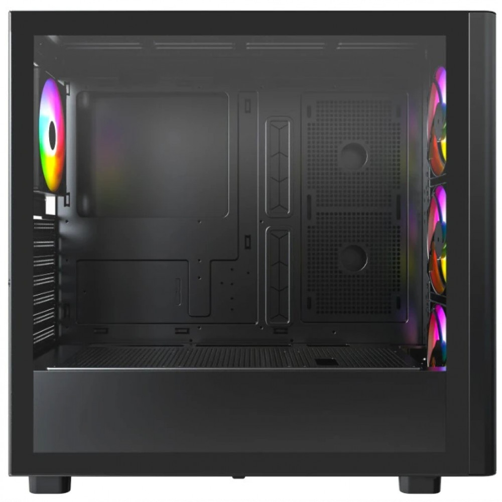 Корпус Montech XR WOOD BLACK Mid-Tower - миниатюра 8