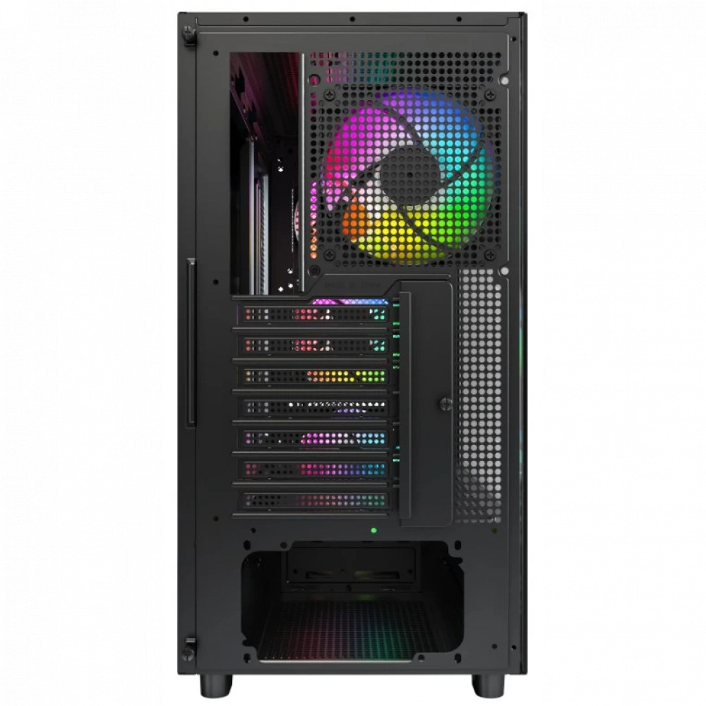 Корпус Montech XR WOOD BLACK Mid-Tower - миниатюра 10