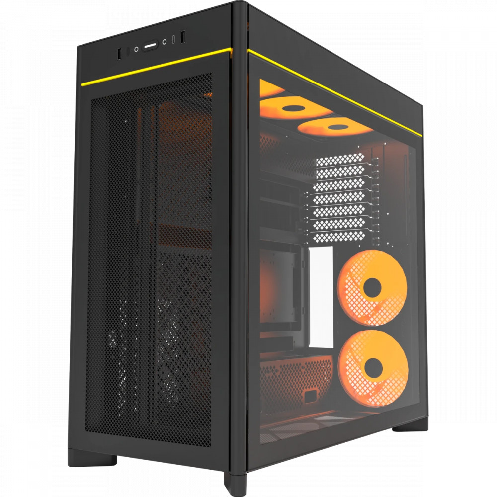 Корпус Montech HS01 PRO BLACK Mid-Tower - миниатюра 11