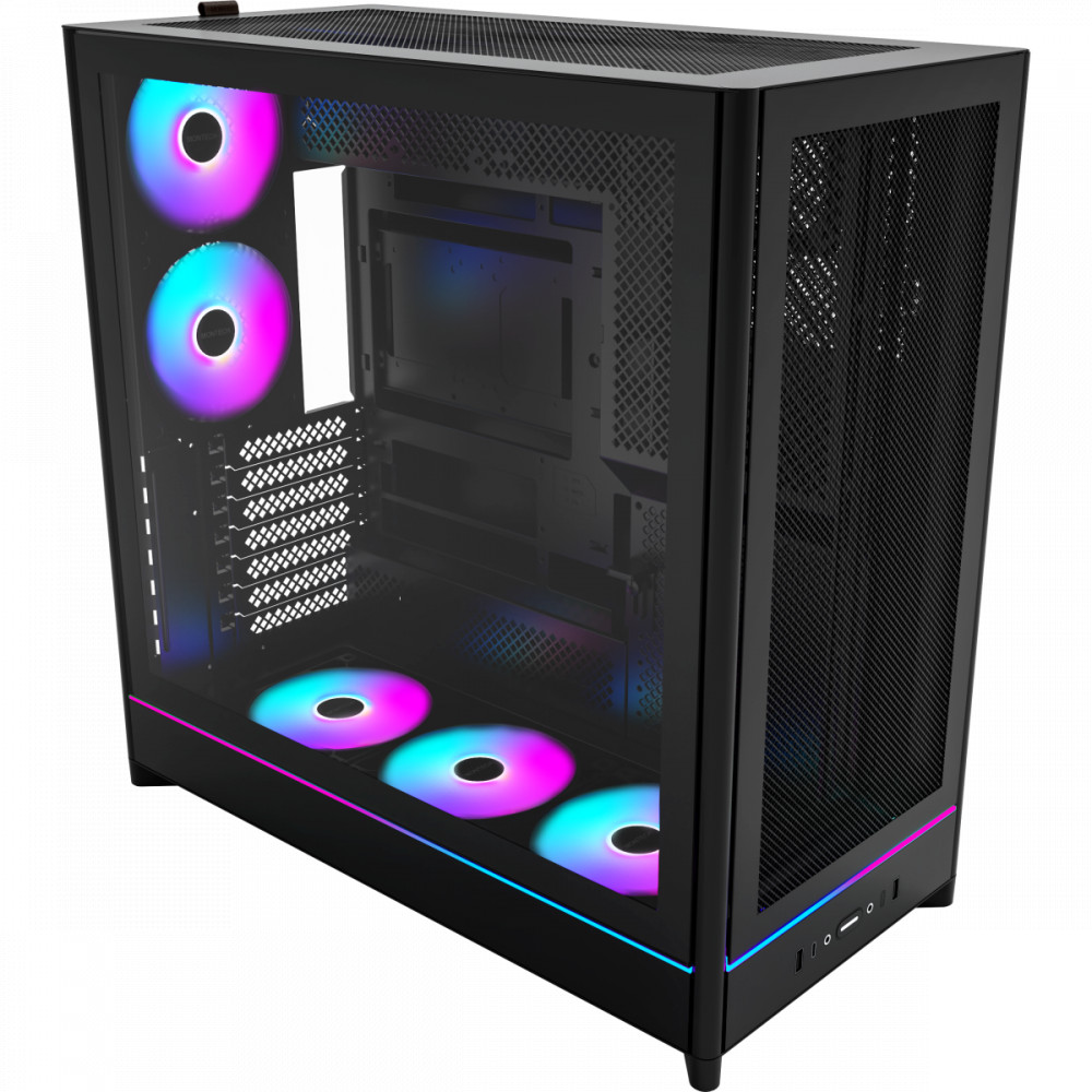 Корпус Montech HS01 PRO BLACK Mid-Tower - миниатюра 8