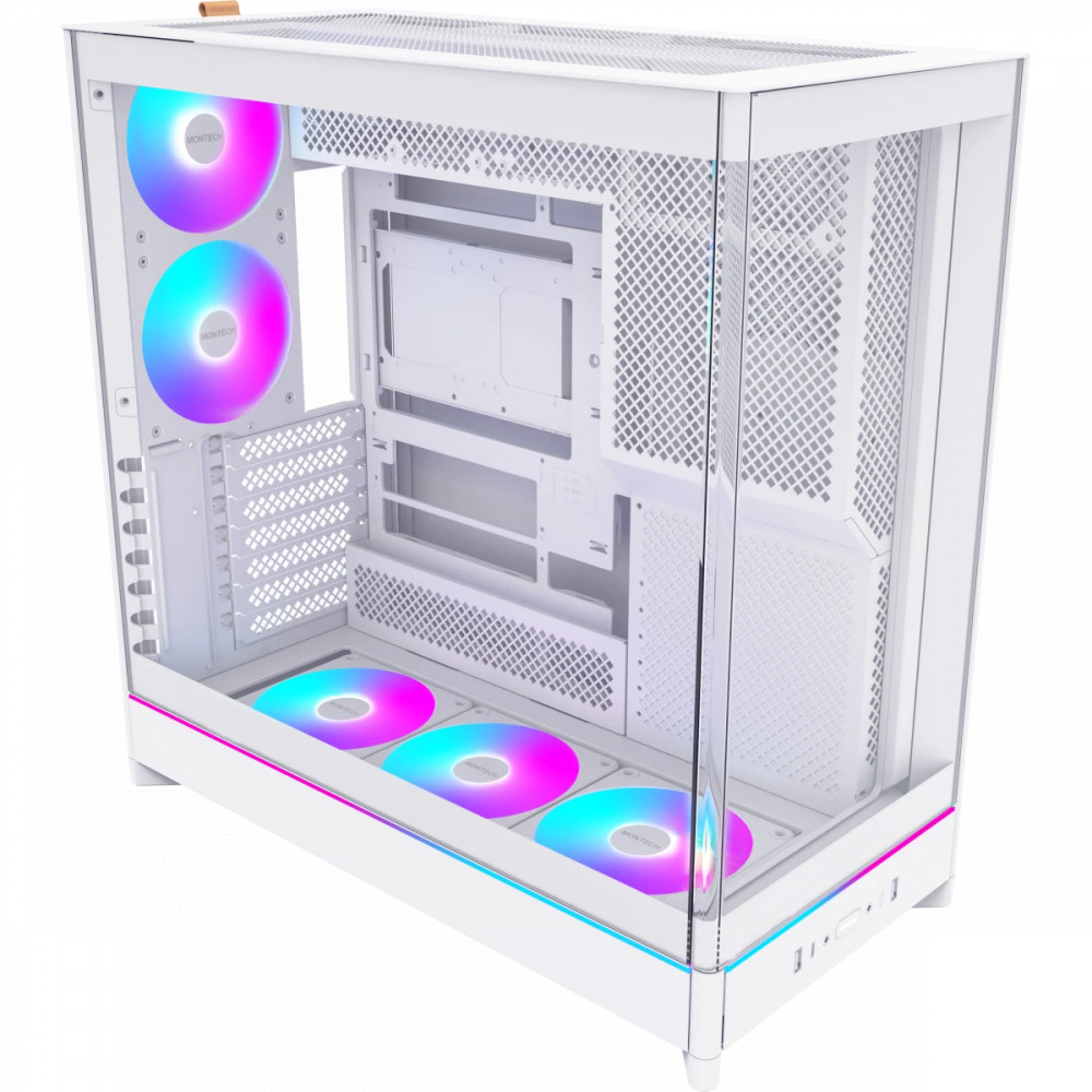 Корпус Montech HS02 PRO WHITE Mid-Tower - миниатюра 8