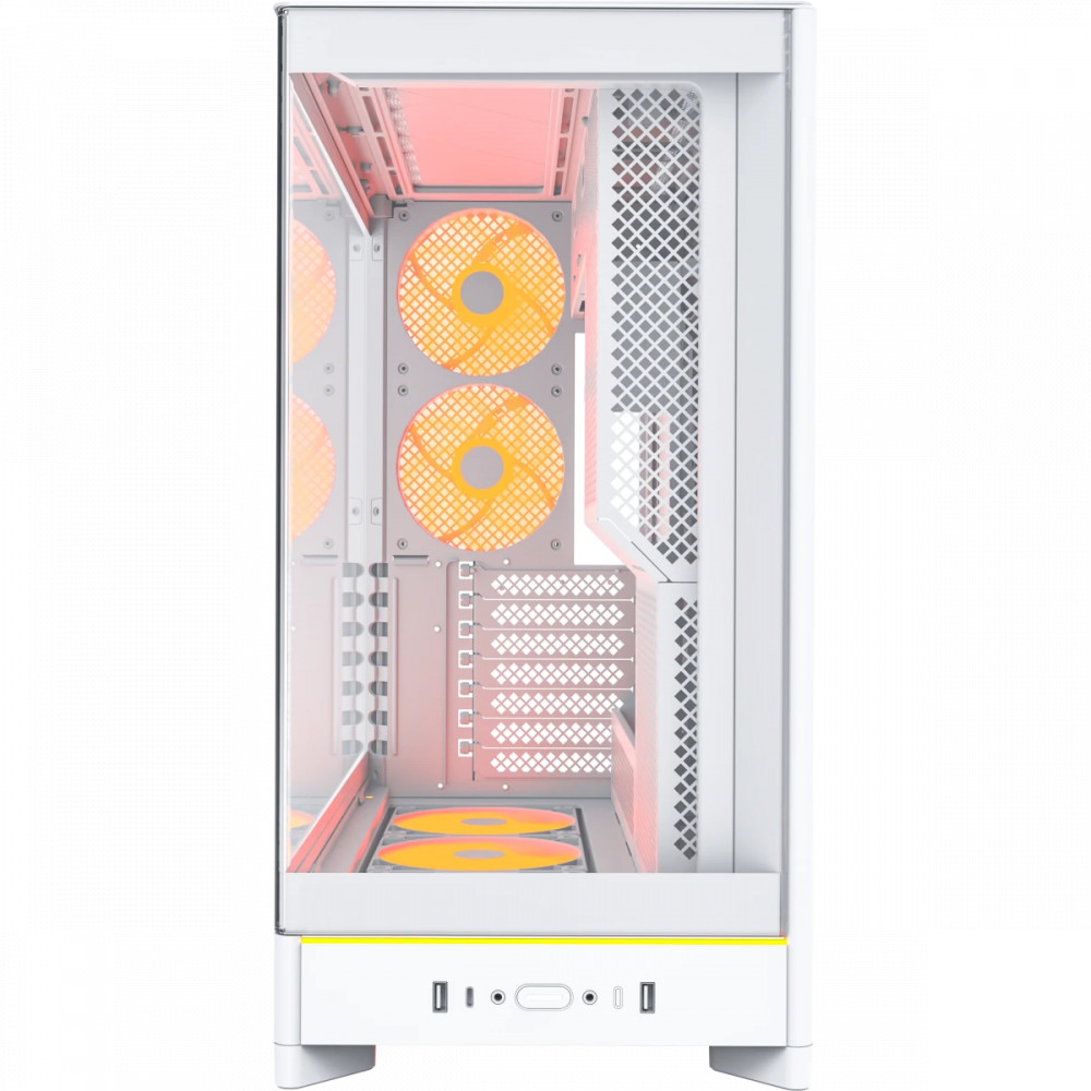 Корпус Montech HS02 PRO WHITE Mid-Tower - миниатюра 9