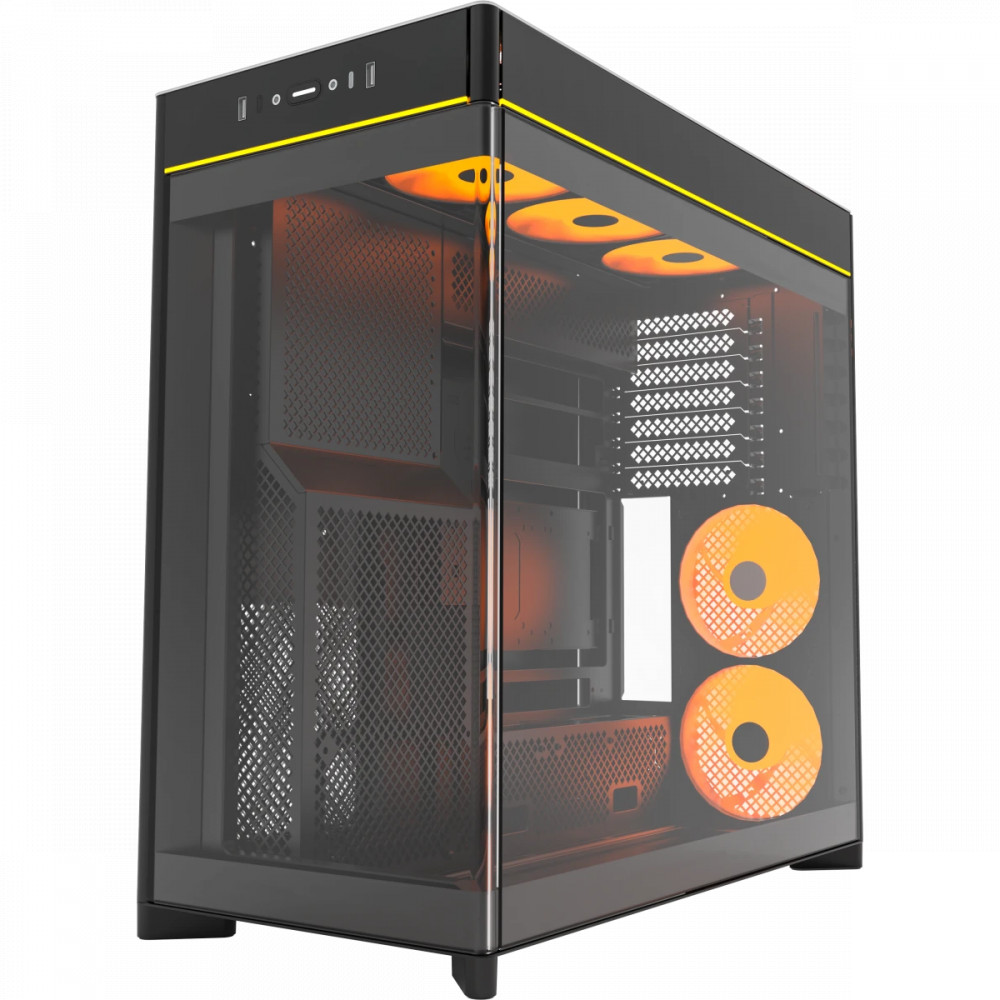 Корпус Montech HS02 PRO BLACK Mid-Tower - миниатюра 11