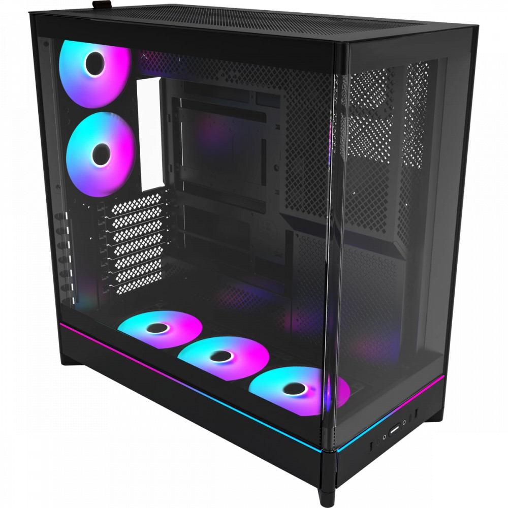 Корпус Montech HS02 PRO BLACK Mid-Tower - миниатюра 8