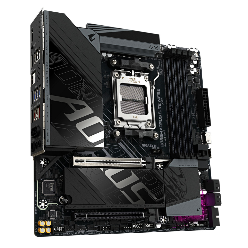 Материнская плата Gigabyte B850M A ELT WF6E Micro-ATX, AMD AM5 - миниатюра 8