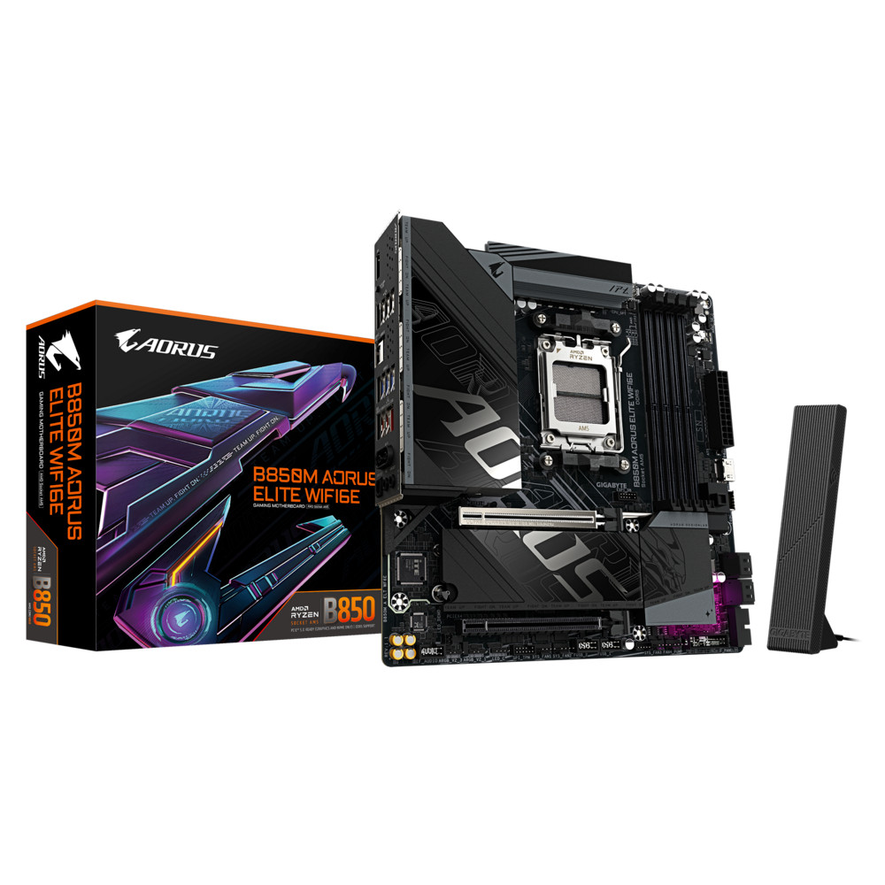 Материнская плата Gigabyte B850M A ELT WF6E Micro-ATX, AMD AM5 - миниатюра 10