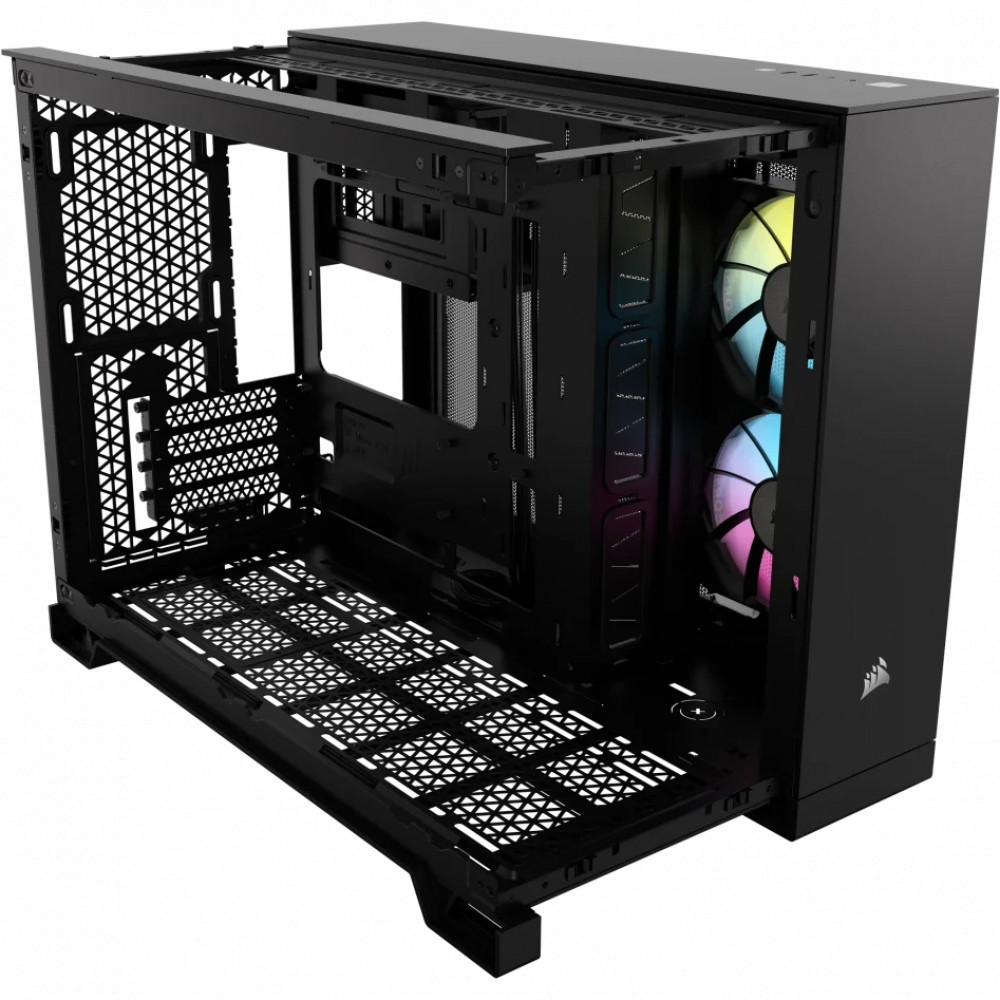 Корпус Corsair iCUE Link 2500X RGB Black CC-9011267-WW Mini-Tower - миниатюра 6