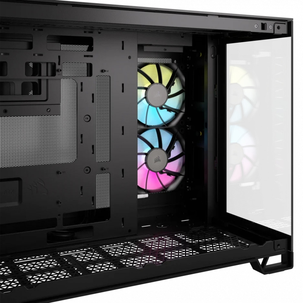 Корпус Corsair iCUE Link 2500X RGB Black CC-9011267-WW Mini-Tower - миниатюра 8
