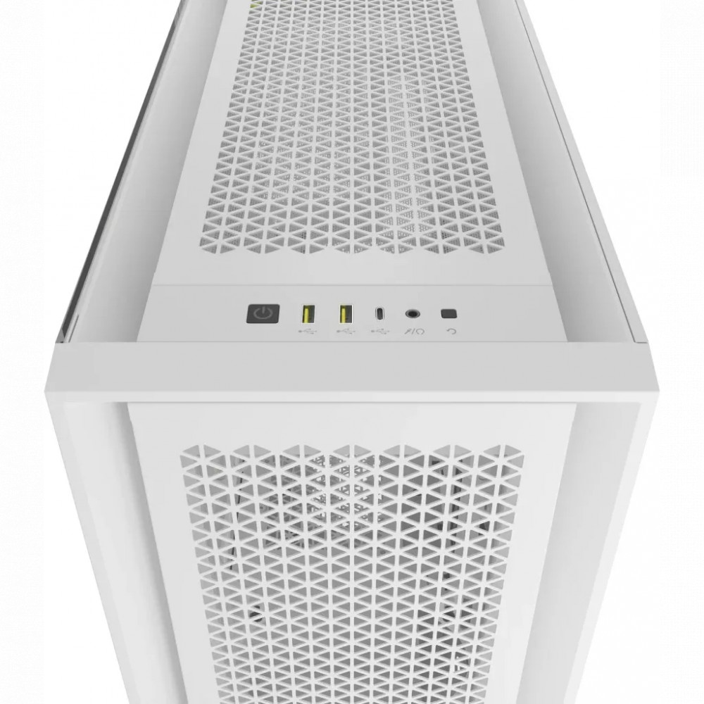 Корпус Corsair 5000D CORE Airflow White CC-9011262-WW Mid-Tower - миниатюра 6