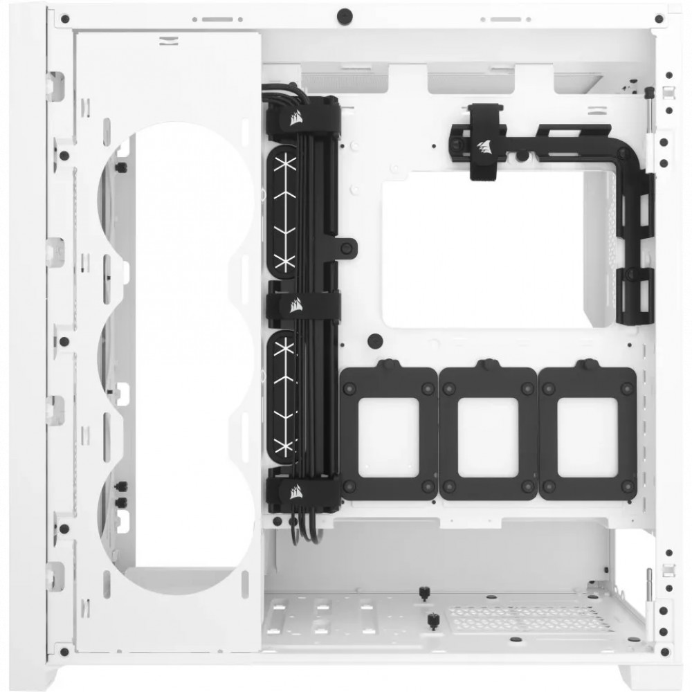Корпус Corsair 5000D CORE Airflow White CC-9011262-WW Mid-Tower - миниатюра 8