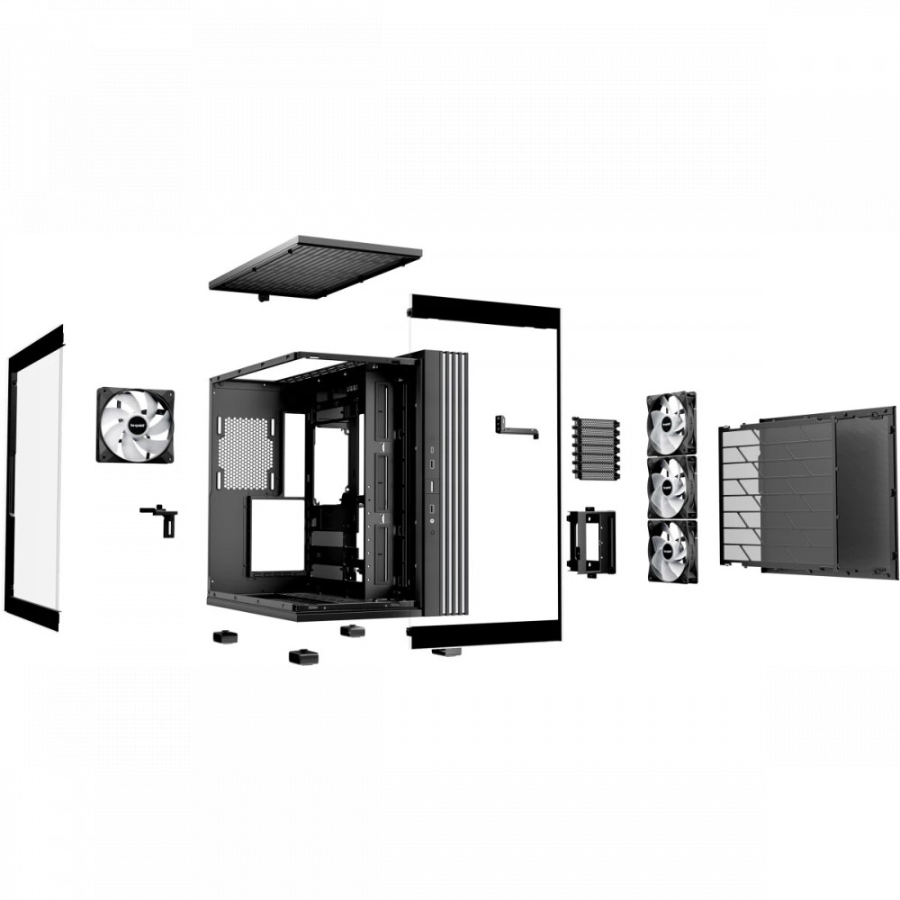 Корпус be quiet! Light Base 600 LX Black BGW67 Mid-Tower - миниатюра 7