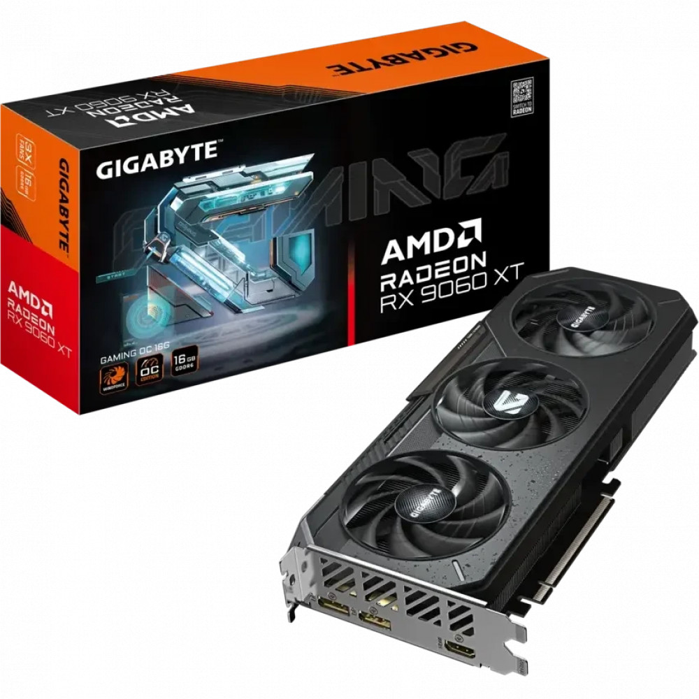 Видеокарта Gigabyte AMD Radeon RX 9060 XT Gigabyte GAMING OC 16Gb GV-R9060XTGAMING OC-16GD 16 ГБ - миниатюра 10