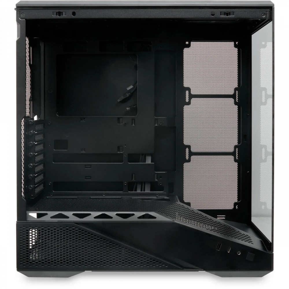 Корпус HSPD F711-TGBK Black Mid-Tower - миниатюра 10