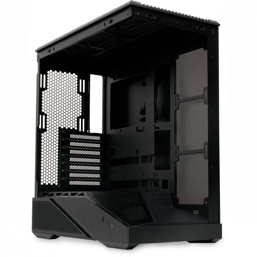 Корпус HSPD F711-TGBK Black Mid-Tower - миниатюра 9