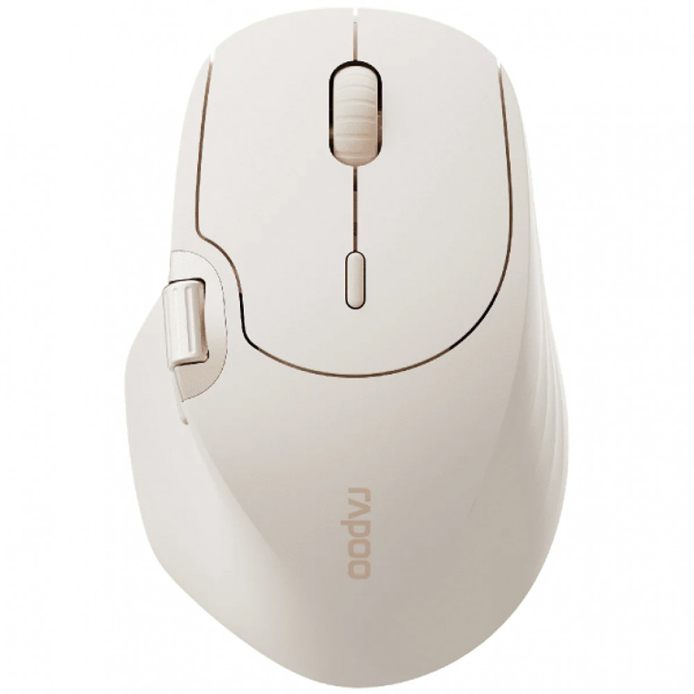 Мышь Rapoo MT560 Milk Tea Brown Бюджетные, Беспроводная - миниатюра 4