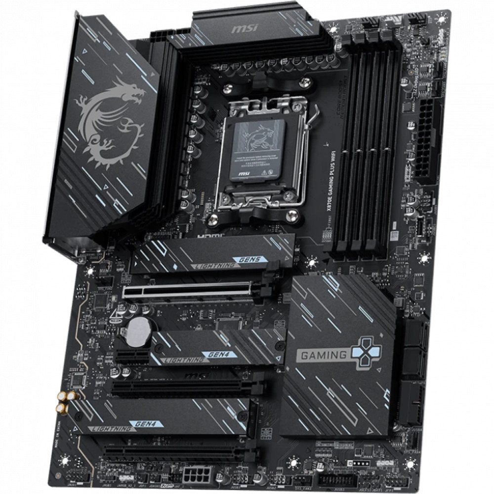 Материнская плата MSI X870E GAMING PLUS WIFI ATX, AMD AM5 - миниатюра 7