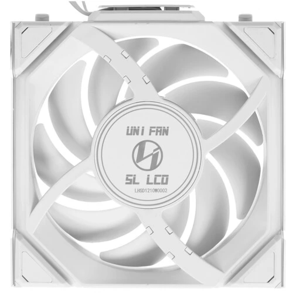 Система охлаждения Lian Li UNI FAN SL WIRELESS LCD 120 Reverse Blade 12RSLLCD1W1W Для системного блока - миниатюра 4