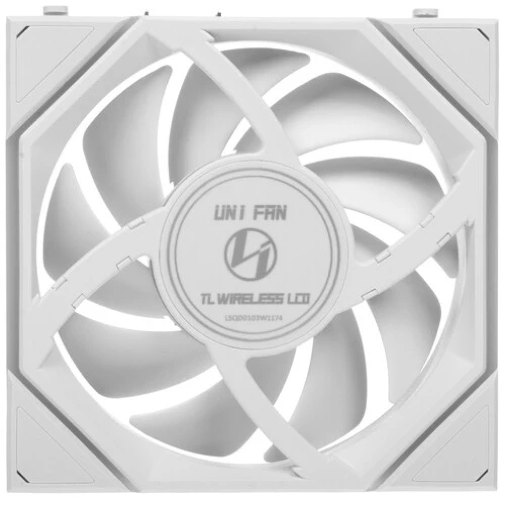 Система охлаждения Lian Li UNI FAN TL LCD WIRELESS 120-1 REVERS WHITE 12RTLLCD1W1W Для системного блока - миниатюра 4