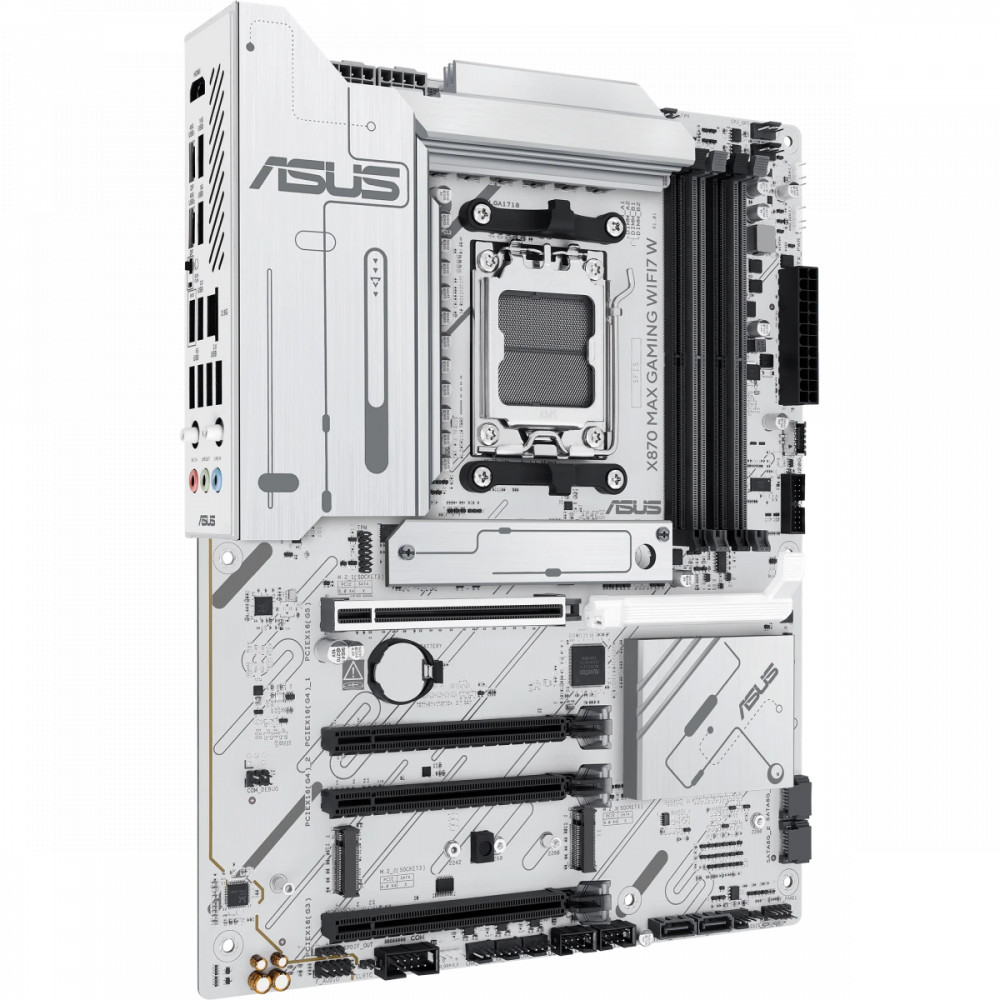 Материнская плата Asus X870 MAX GAMING WIFI7 W ATX, AMD AM5 - миниатюра 7