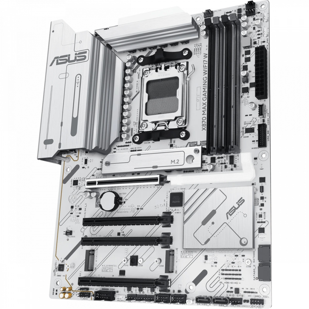 Материнская плата Asus X870 MAX GAMING WIFI7 W ATX, AMD AM5 - миниатюра 8