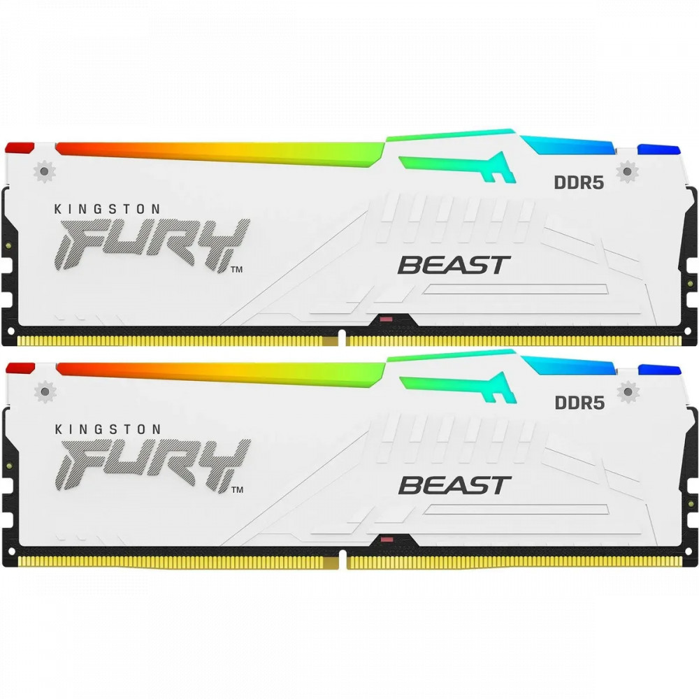 ОЗУ Kingston KF564C32BWEAK2-32 DIMM, DDR5, 32 Гб (2 х 16 Гб), 6400 МГц - миниатюра 2