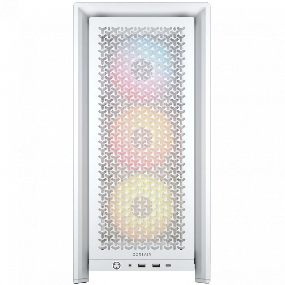 Корпус Corsair Frame 4000D RS ARGB White CC-9011297-WW Mid-Tower - миниатюра 6