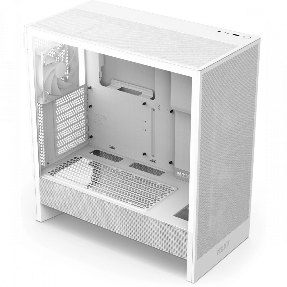 Корпус NZXT H5 Flow RGB White CC-H52FW-R1 Mid-Tower - миниатюра 14