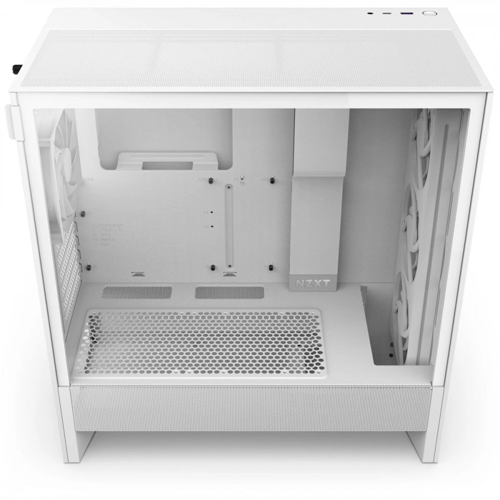 Корпус NZXT H5 Flow RGB White CC-H52FW-R1 Mid-Tower - миниатюра 15