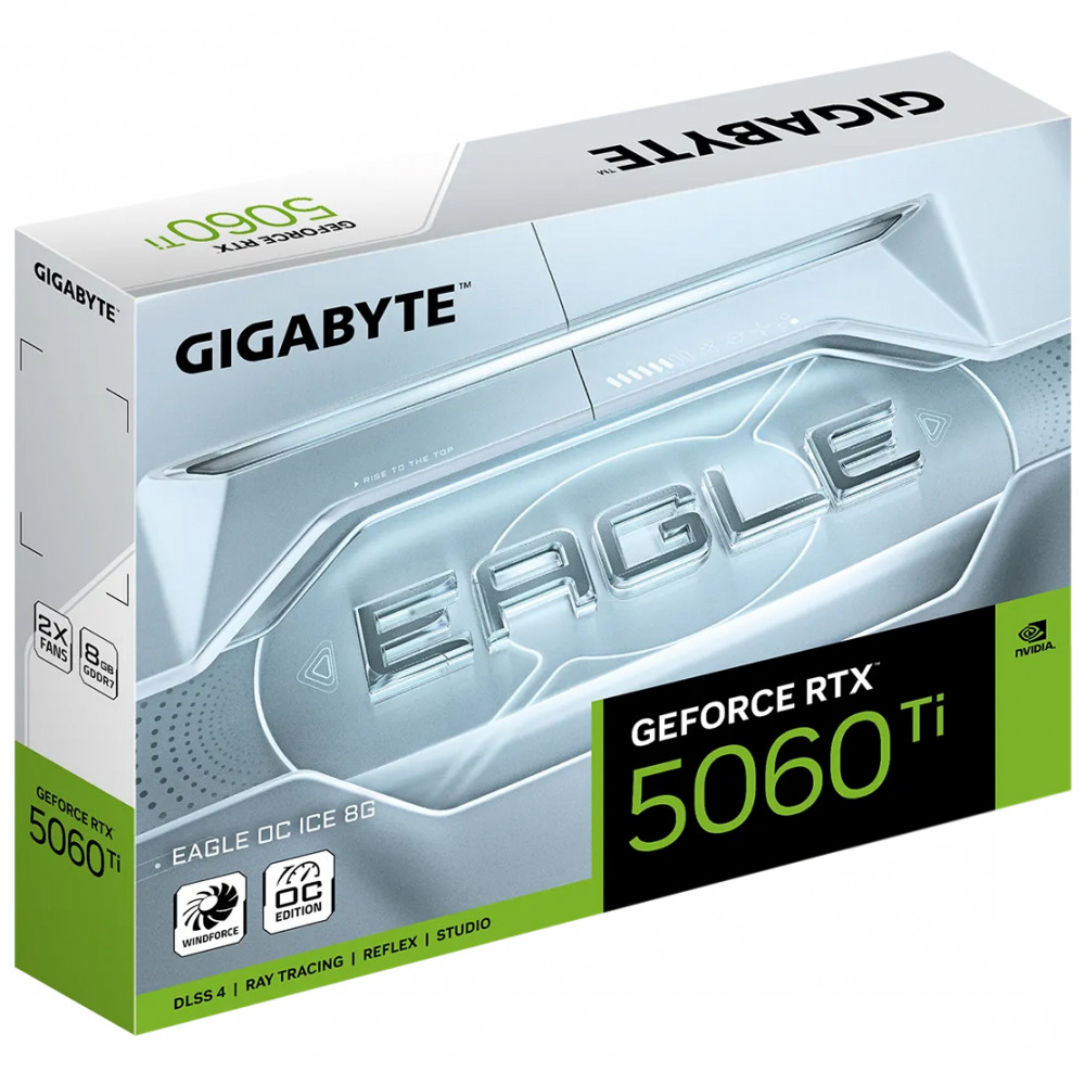 Видеокарта Gigabyte RTX 5060 Ti EAGLE OC ICE GV-N506TEAGLOC ICE-8GD 8 ГБ - миниатюра 6