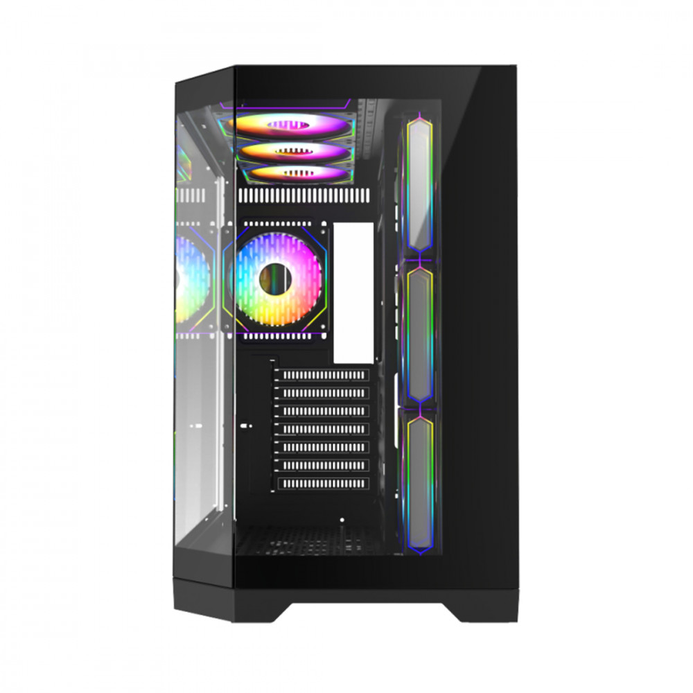 Корпус GameMax Hype-A BK Black 14100902944 Mid-Tower - миниатюра 5