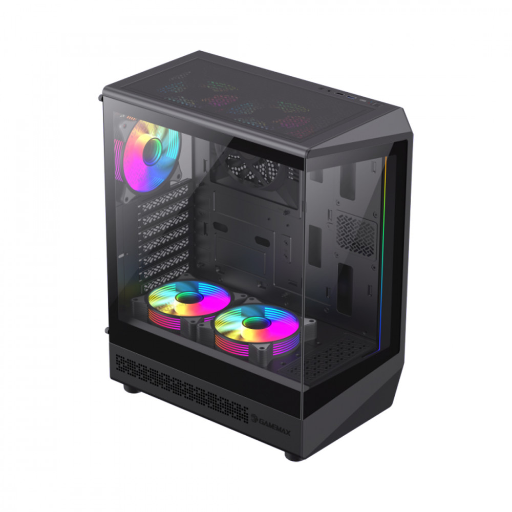 Корпус GameMax Vista COC AB Black 12380600001 Mid-Tower - миниатюра 6