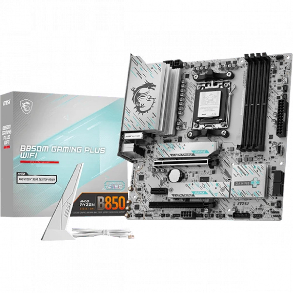 Материнская плата MSI B850M GAMING PLUS WIFI Micro-ATX, AMD AM5 - миниатюра 10
