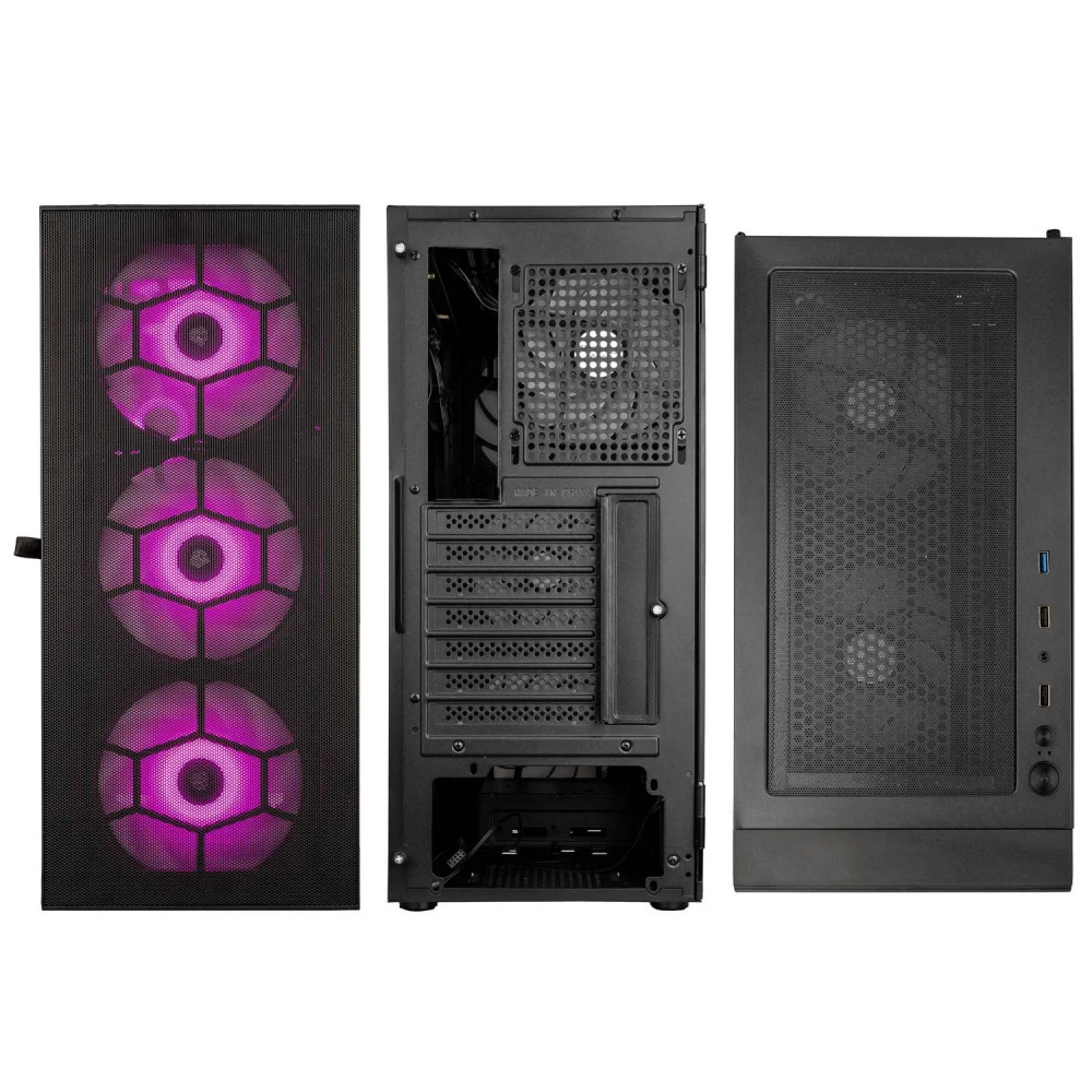 Корпус Kolink Observatory HF Mesh ARGB Black PGW-CH-KOL-110 Mid-Tower - миниатюра 8