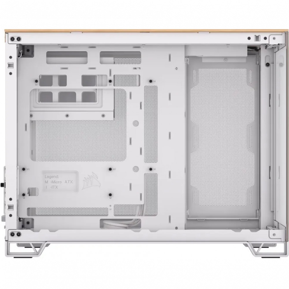 Корпус Corsair 2500X White - Bamboo Wood CC-9011288-WW Mid-Tower - миниатюра 10