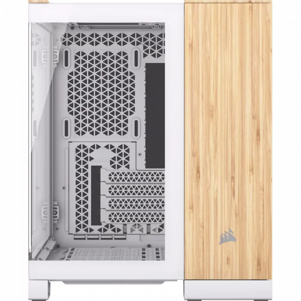 Корпус Corsair 2500X White - Bamboo Wood CC-9011288-WW Mid-Tower - миниатюра 8