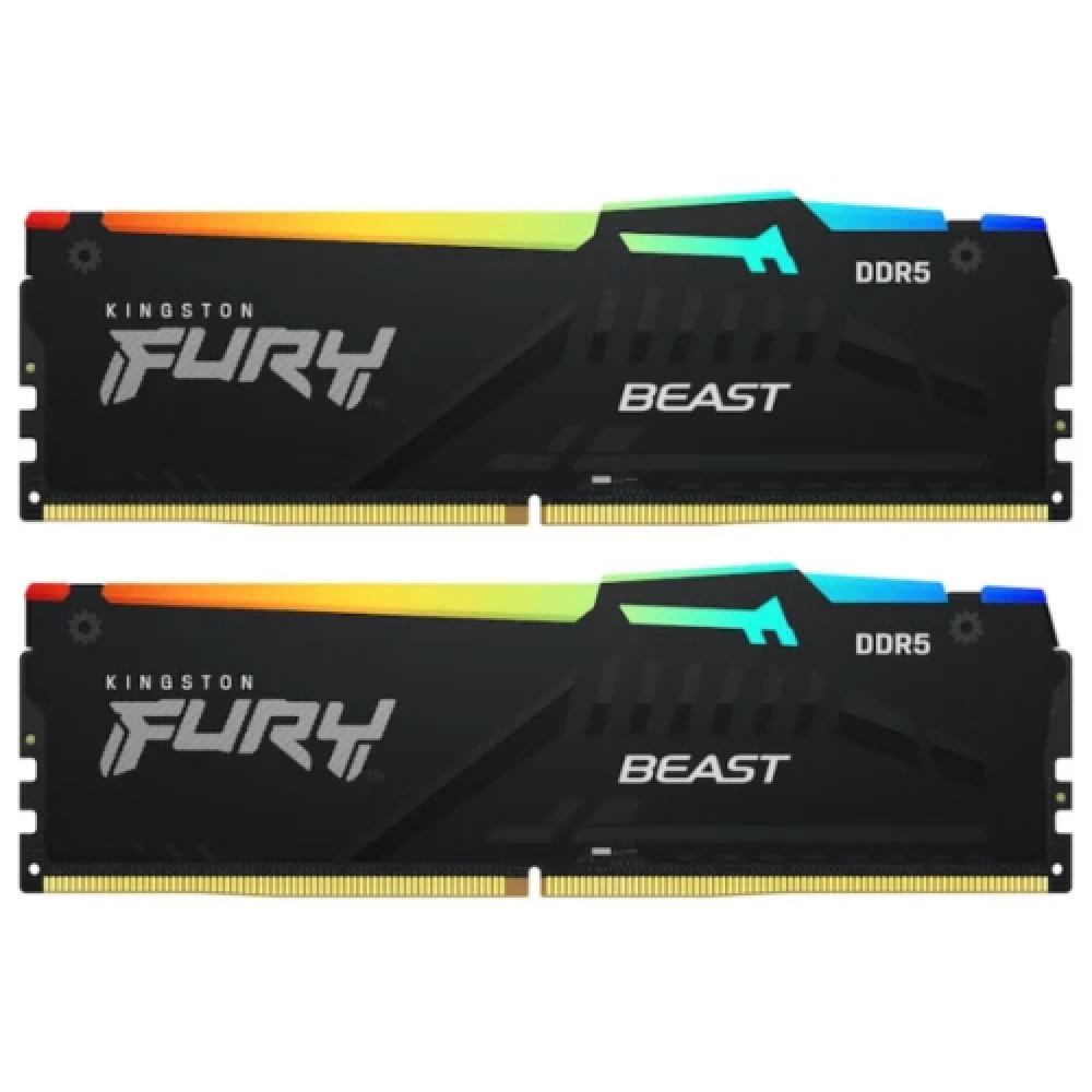 ОЗУ Kingston KF556C36BBE2-32 DIMM, DDR5, 32 Гб, 5600 МГц - миниатюра 2