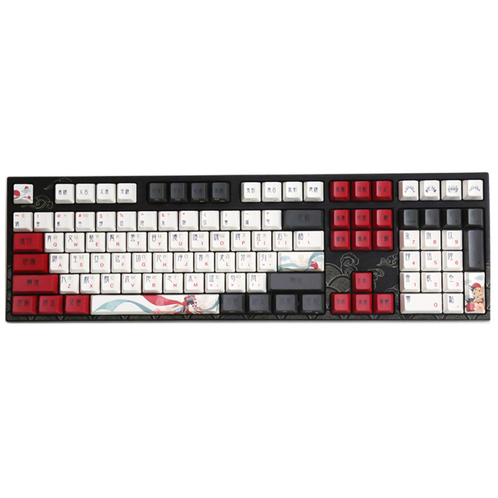 Клавиатура Varmilo Beijing Opera VPG108 Cherry Mx Silent Red A61A028D5A5A06A025 Проводная, Bluetooth - миниатюра 3