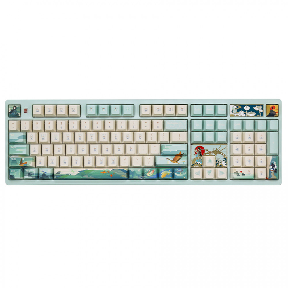 Клавиатура Varmilo Goddess LuoShen VA100 Kailh Prestige Voice A83A106G6A8A06A071 Беспроводная, Bluetooth - миниатюра 2