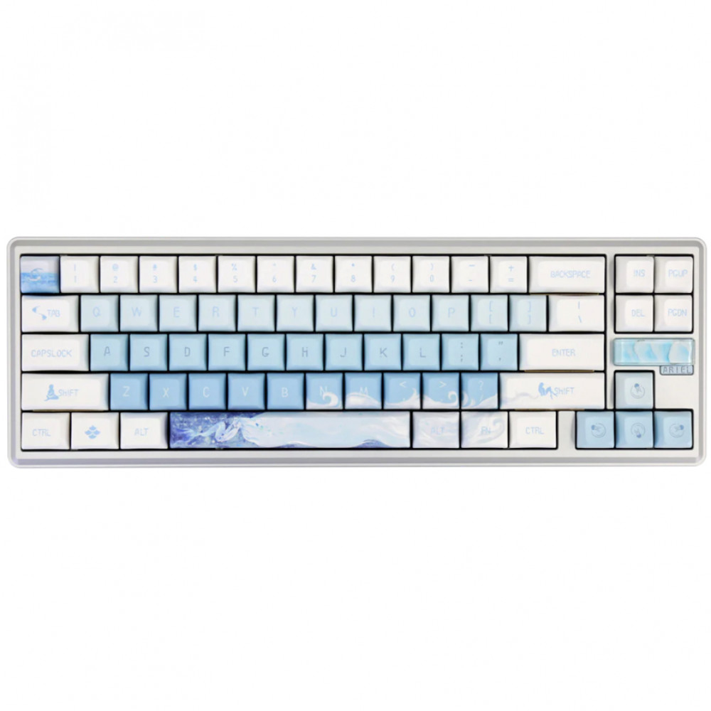 Клавиатура Varmilo Monet VTP68 Kailh Prestige Voice A68A100G6A8A01A063 Беспроводная, Bluetooth - миниатюра 2