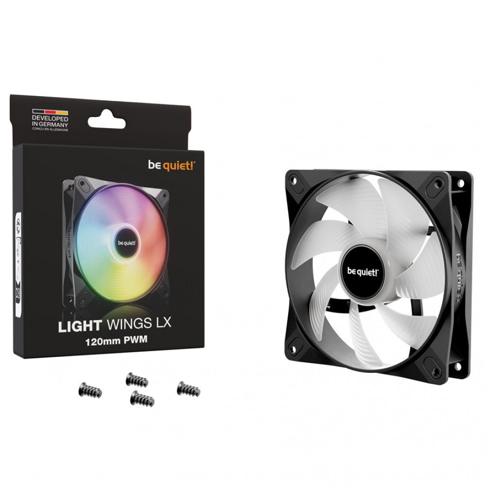 Система охлаждения be quiet! Light Wings LX 120mm PWM BL120 Для системного блока - миниатюра 6