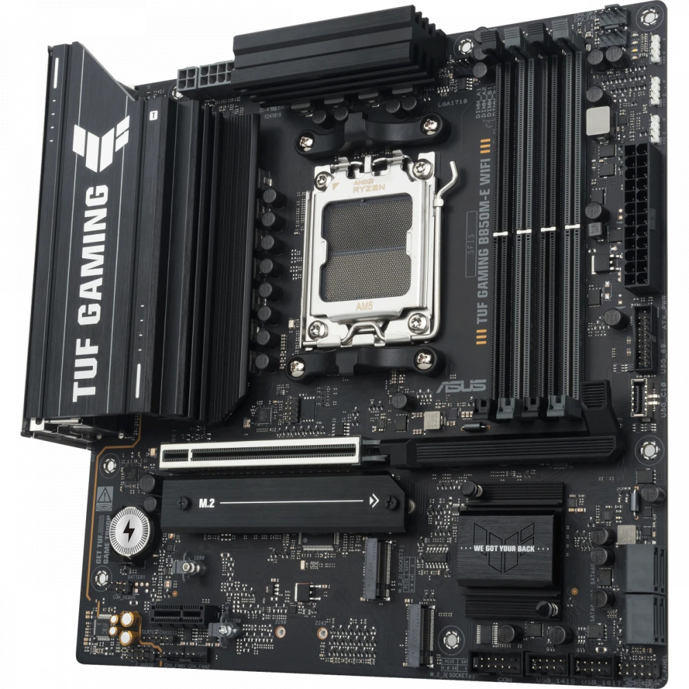 Материнская плата Asus TUF GAMING B850M-E WIFI Micro-ATX, AMD AM5 - миниатюра 10