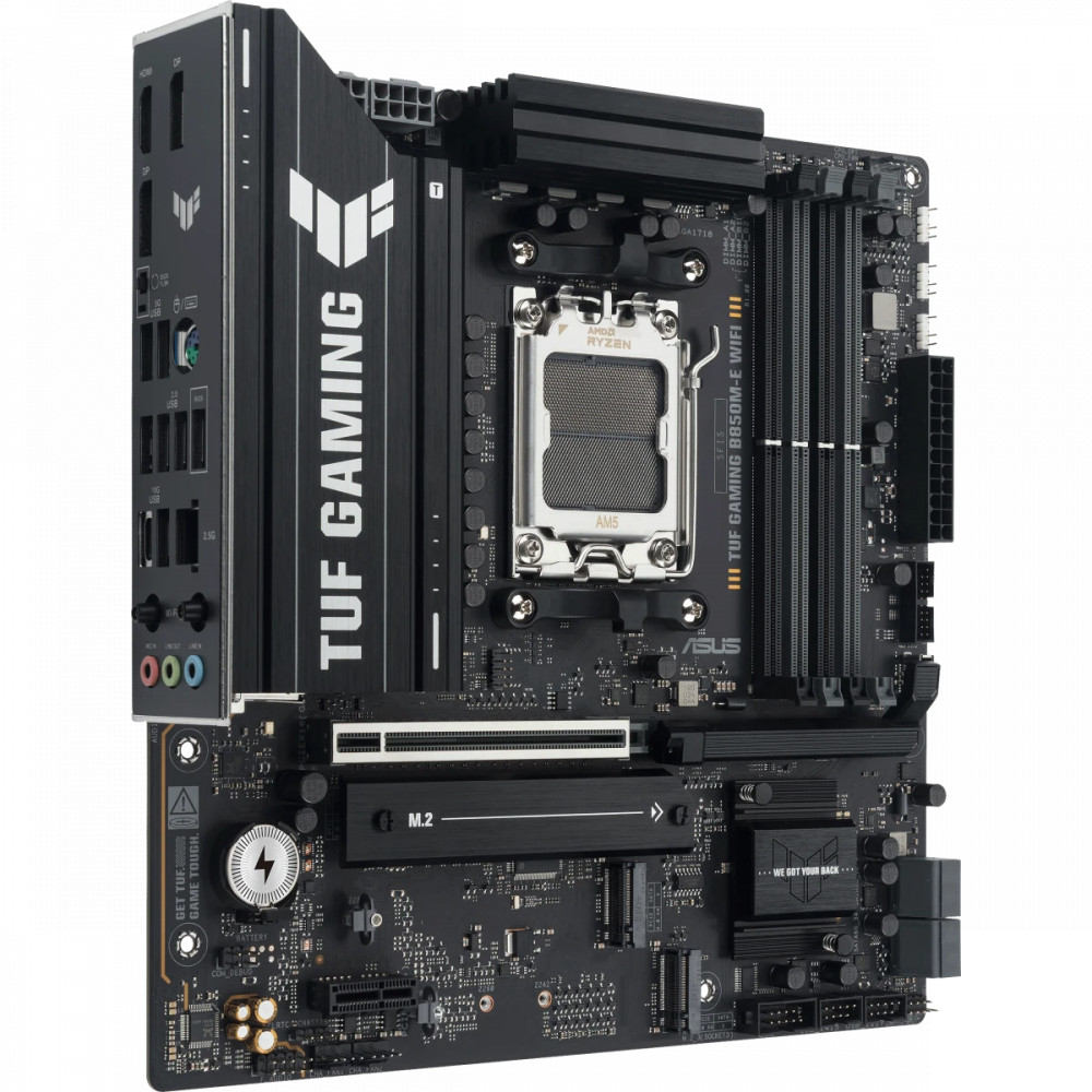 Материнская плата Asus TUF GAMING B850M-E WIFI Micro-ATX, AMD AM5 - миниатюра 9